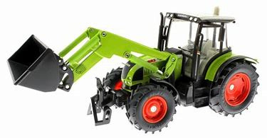 Claas Ares 697ATZ met Voorlader