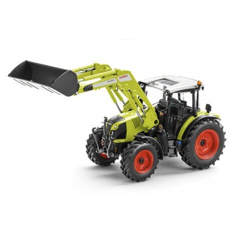 Claas Arion 450 met FL120 Voorlader