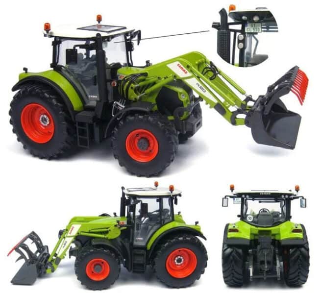 Claas Arion 530 met FL120 Voorlader