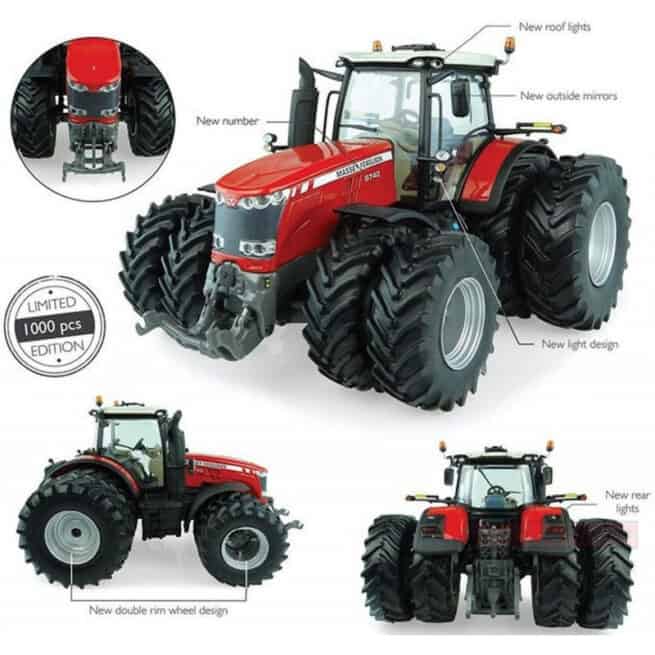 Massey Ferguson 8740 met Dubbellucht