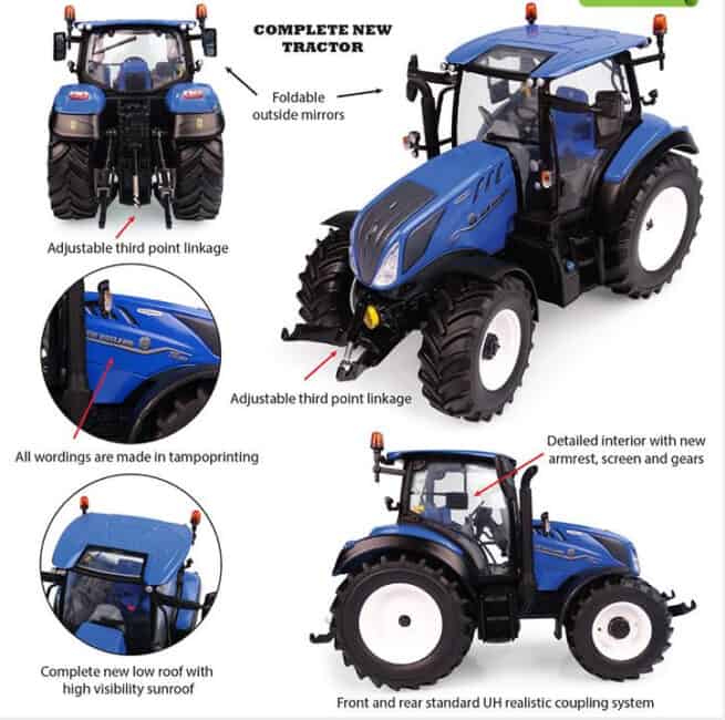 New Holland T5.130 Low Cab Panorama