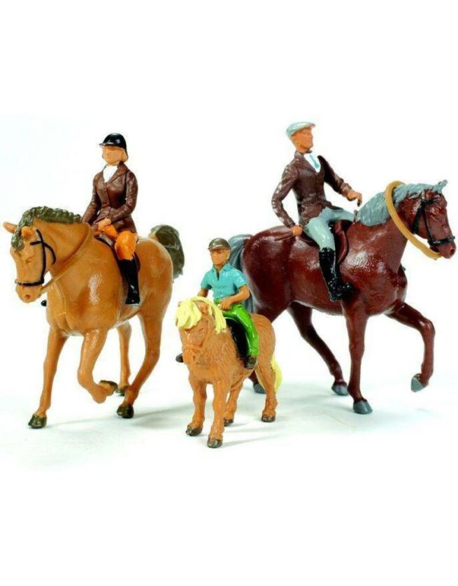 Setje Paarden en Ruiters Britains 40956