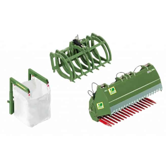 Voorlader Set B John Deere Groen Wiking 7382