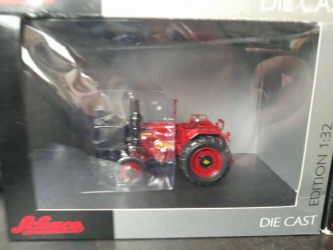 Lanz Bulldog met Holzvergaser Rood