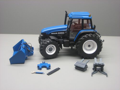 New Holland 8360 met Kiepbakje