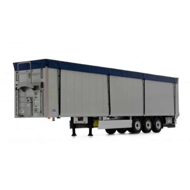 Knapen Walking Floor Trailer Blue Cover