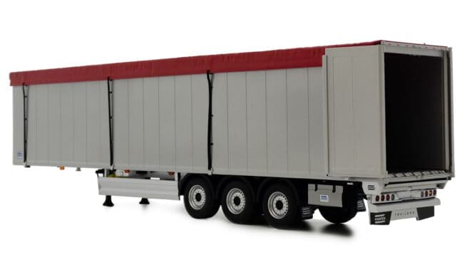 Knapen Walking Floor Trailer Red Cover