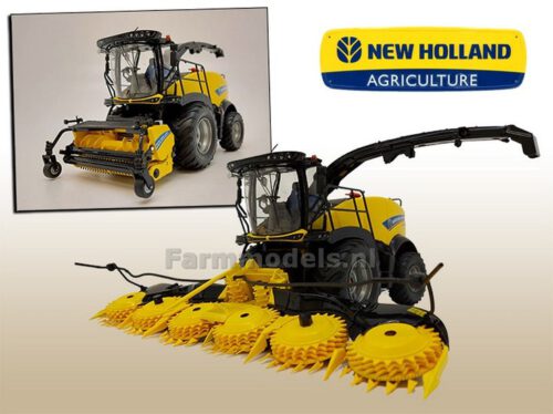 New Holland FR650 Hakselaar met Graspickup en Maisbek