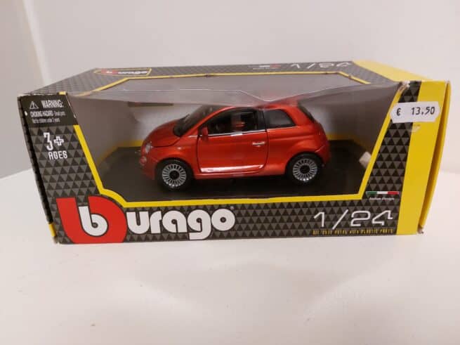 Fiat 500 Metallic Orange