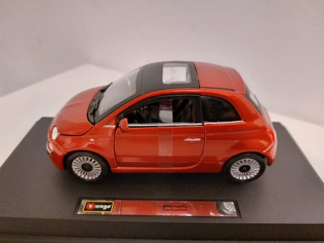 Fiat 500 Metallic Orange