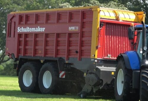 Schuitemaker Rapide 7200 2-Asser Dubbeldoel (opraap- & silage-) Wagen