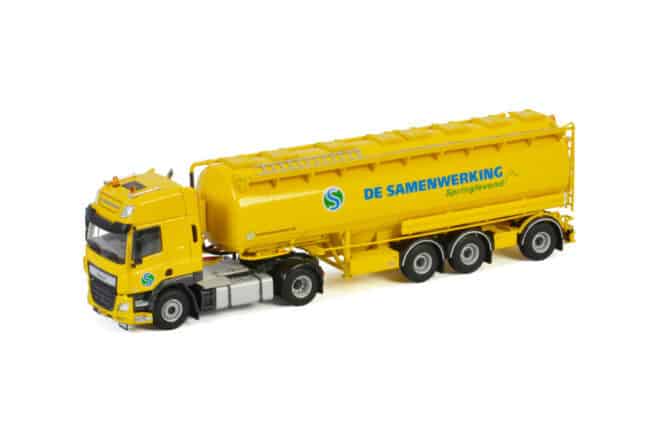 De Samenwerking DAF CF Space Cab Bulktrailer Dierenvoer WSI 01-3315