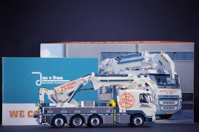 Jan van Dam Machine Transport Volvo FM500 IMC Models
