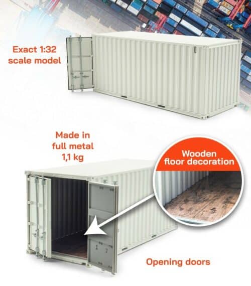 20Ft Container Wit HO1256