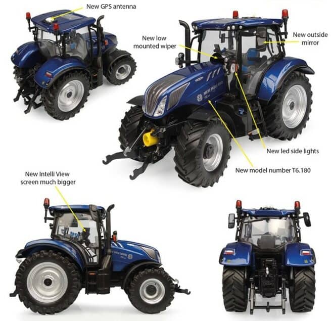 New Holland T6.180 Blue Power Dynamic Command