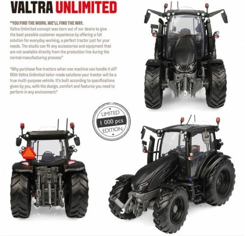 Valtra G135 Unlimited Matt Black UH6440