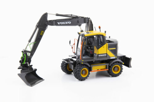 Volvo EWR150E Kraan Nokian Banden met Tiltrotator S6/S60 Snelwissel en Bak AT3200100