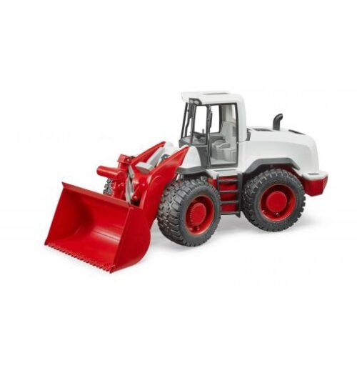 Bruder Shovel Rood/Wit Bruder 3410