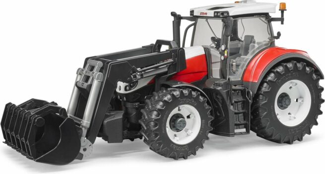 Bruder Steyr 6300 Terrus CVT met Voorlader Bruder 3181