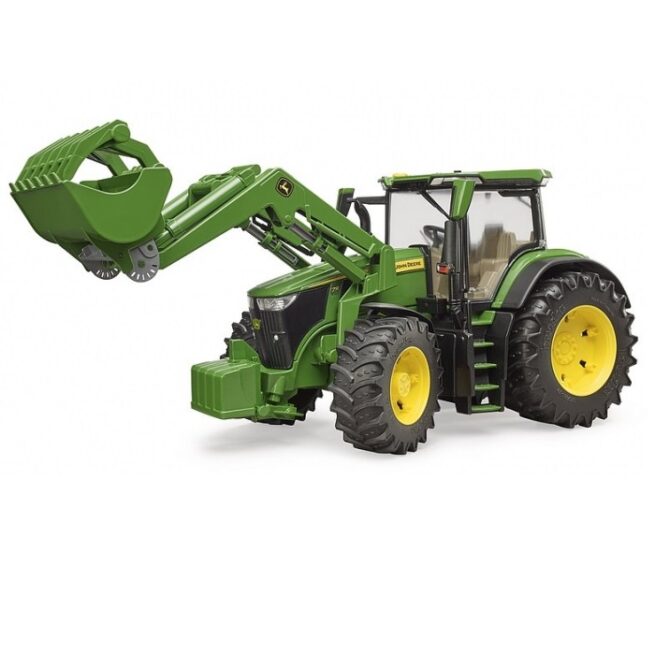 Bruder John Deere 7R 350 met Voorlader Bruder 3151