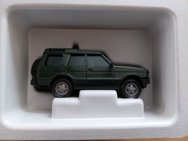 Landrover Discovery Groen Britains 9480