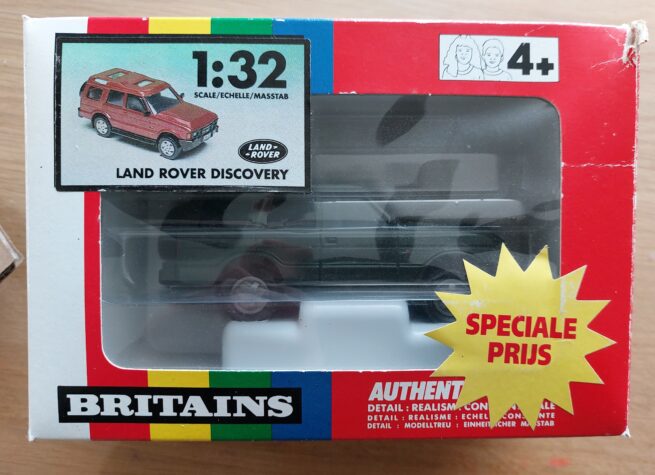 Landrover Discovery Groen Britains 9480