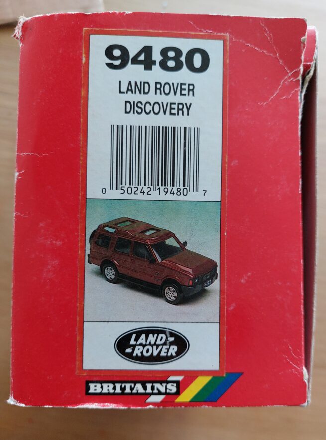 Landrover Discovery Groen Britains 9480