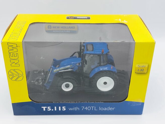 New Holland T5.115 met 740TL Voorlader