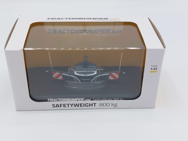 Tractorbumper Safety Weight 800 Kg Grijs (Aangepast)