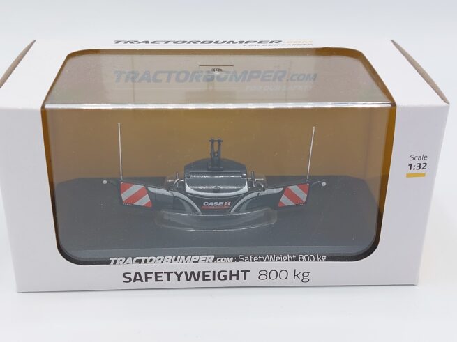 Tractorbumper Safety Weight 800 Kg Zwart (Aangepast)