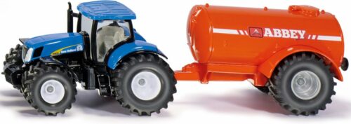 New Holland T7070 met Abbey Mesttank SK1945