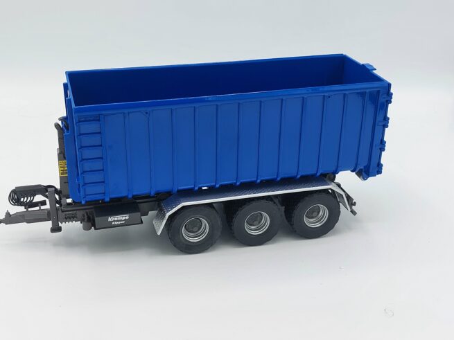 Haakarm met Blauwe Container 40M3