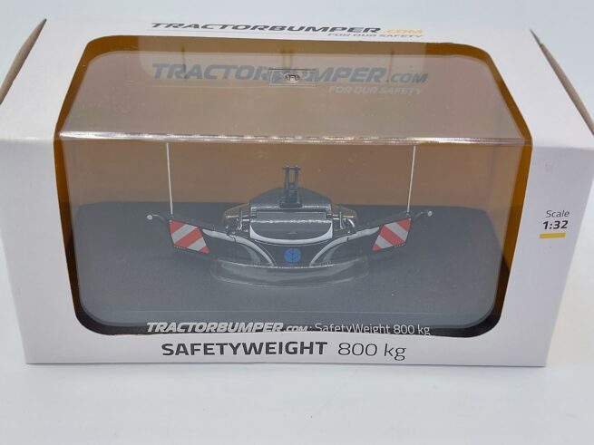 Tractorbumper Safety Weight 800 Kg Zwart (Aangepast)