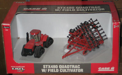 Case IH STX480 Quadtrac W/ Veld Cultivator ERTL14433