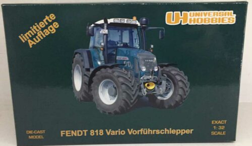 Fendt 818 Vario Vorfuhrschlepper Petrol Blue UHX991000206000