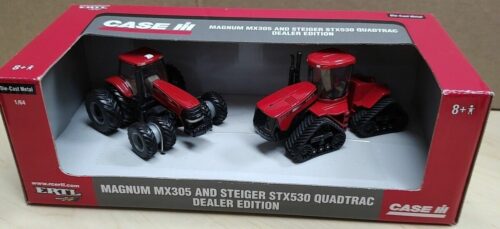 Magnum MX305 en Steiger STX530 Quadtrac Dealereditie ERTL14443