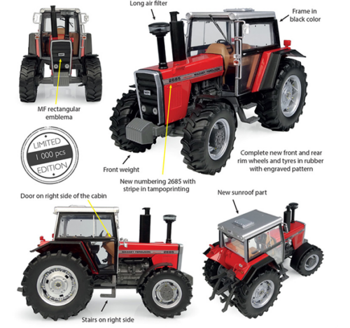 Massey Ferguson 2685 Limited Edition UH6369