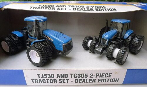 New Holland TJ530 en TG305 Set ERTL 13674