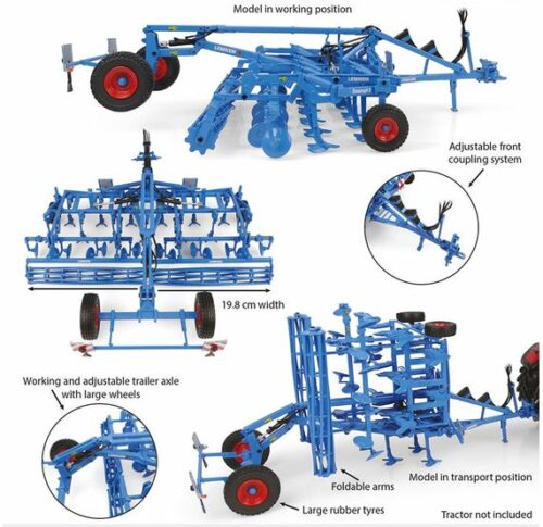 Lemken Smaragd 9/600K Semi Mounted Field Cultivator UH6290