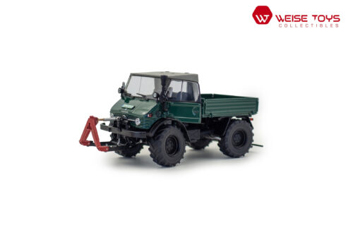 Unimog 406 met Soft-Top Mosgroen WT1048