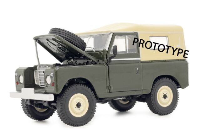 Land Rover Series 3 88 Softtop Deep Bronze Green MM2420-03